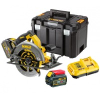 Akumuliatorinis diskinis pjūklas DeWalt DCS575T2 2x6,0 Ah 